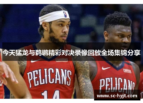 今天猛龙与鹈鹕精彩对决录像回放全场集锦分享